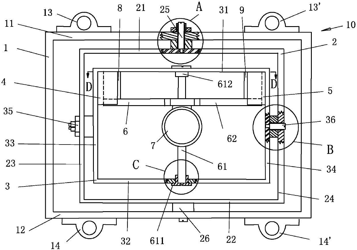 Infrared light moxibustion device