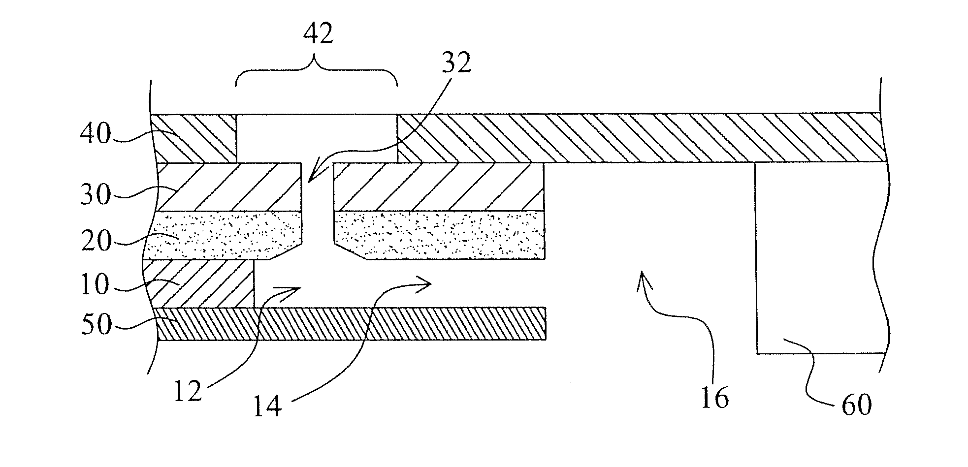 Package structure of inkjet-printhead chip