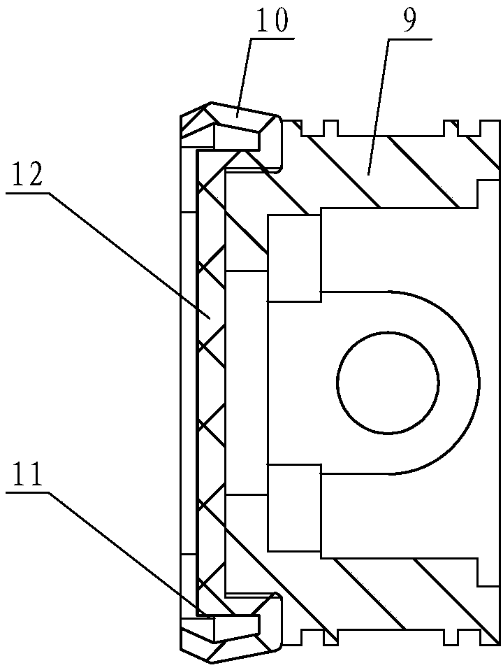 One-way valve inflation structure for inflation pump