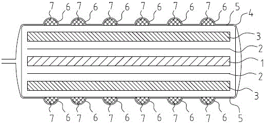 Flexible lithium ion battery