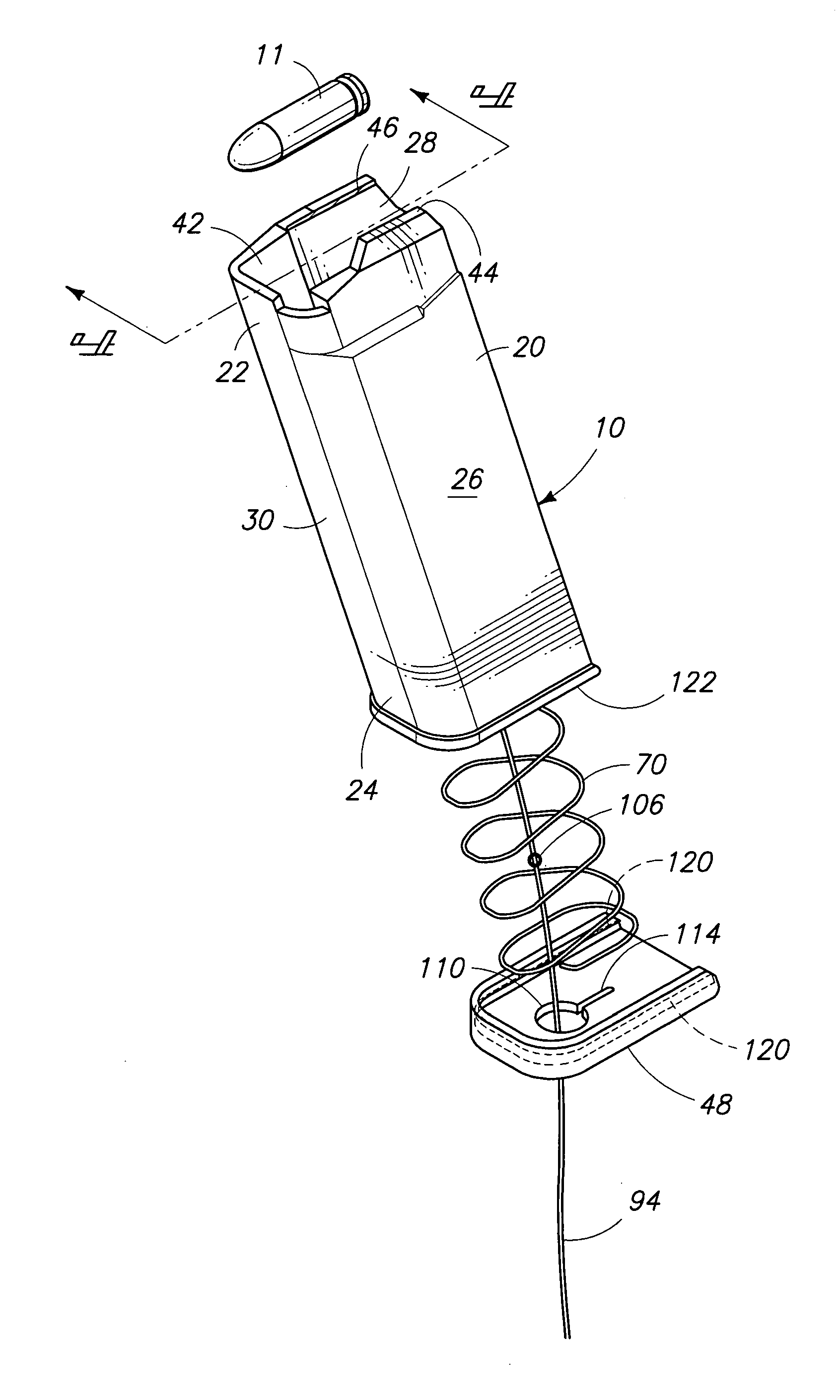 Firearm cartridge clip