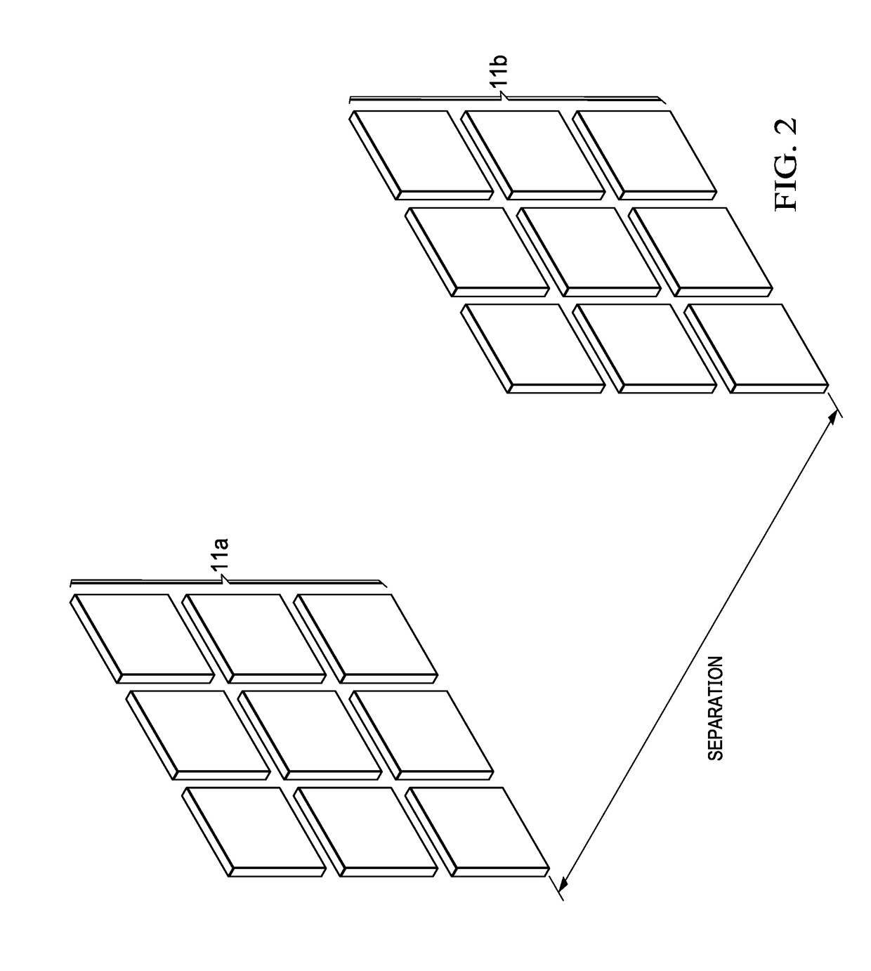 Neutron Imager With Spaced Diamond Detector Arrays