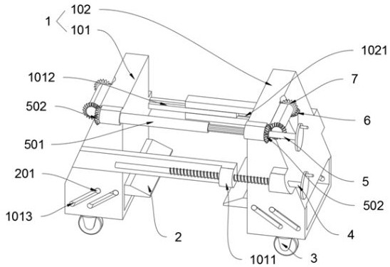 Slow cooling device for high-temperature knockout of steel castings