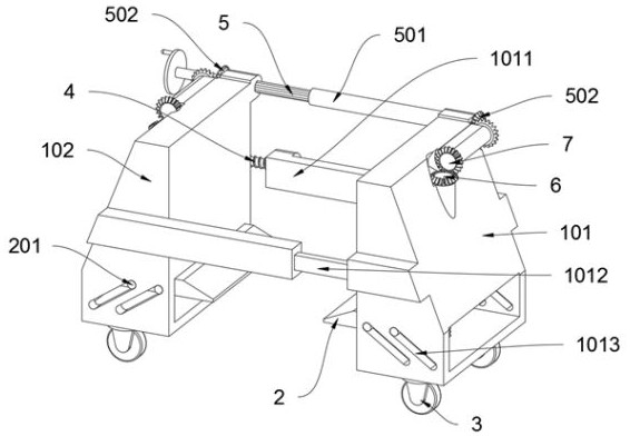 Slow cooling device for high-temperature knockout of steel castings