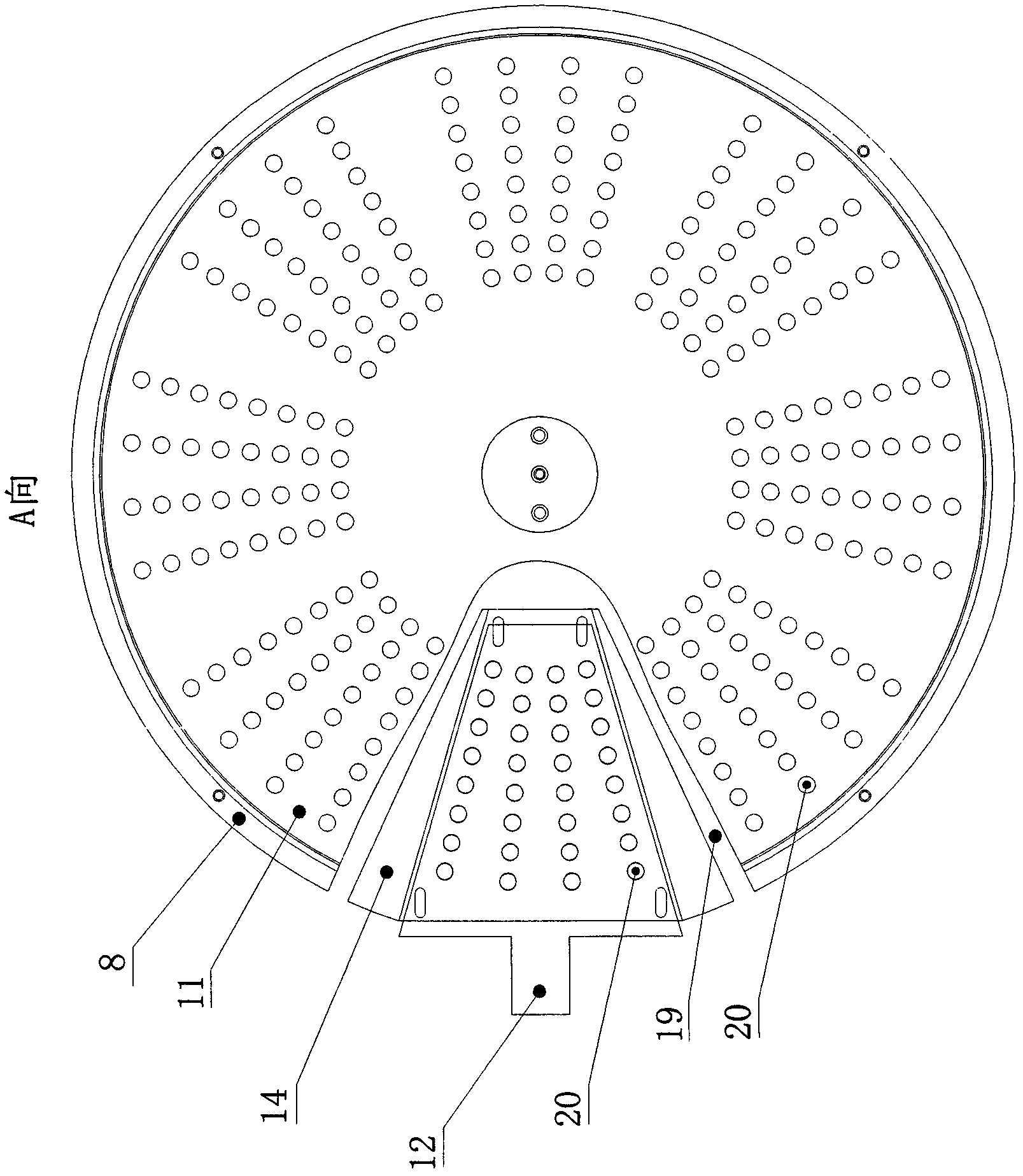 Feed-type vibratory feeding method and feed-type vibratory feeding mechanism