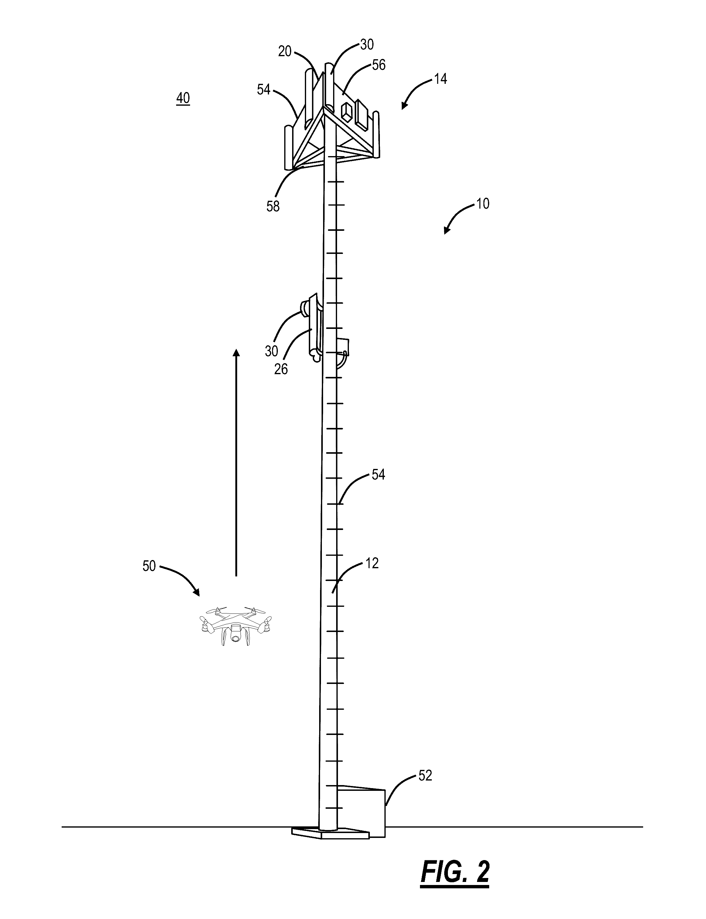 Wireless coverage testing systems and methods with unmanned aerial vehicles