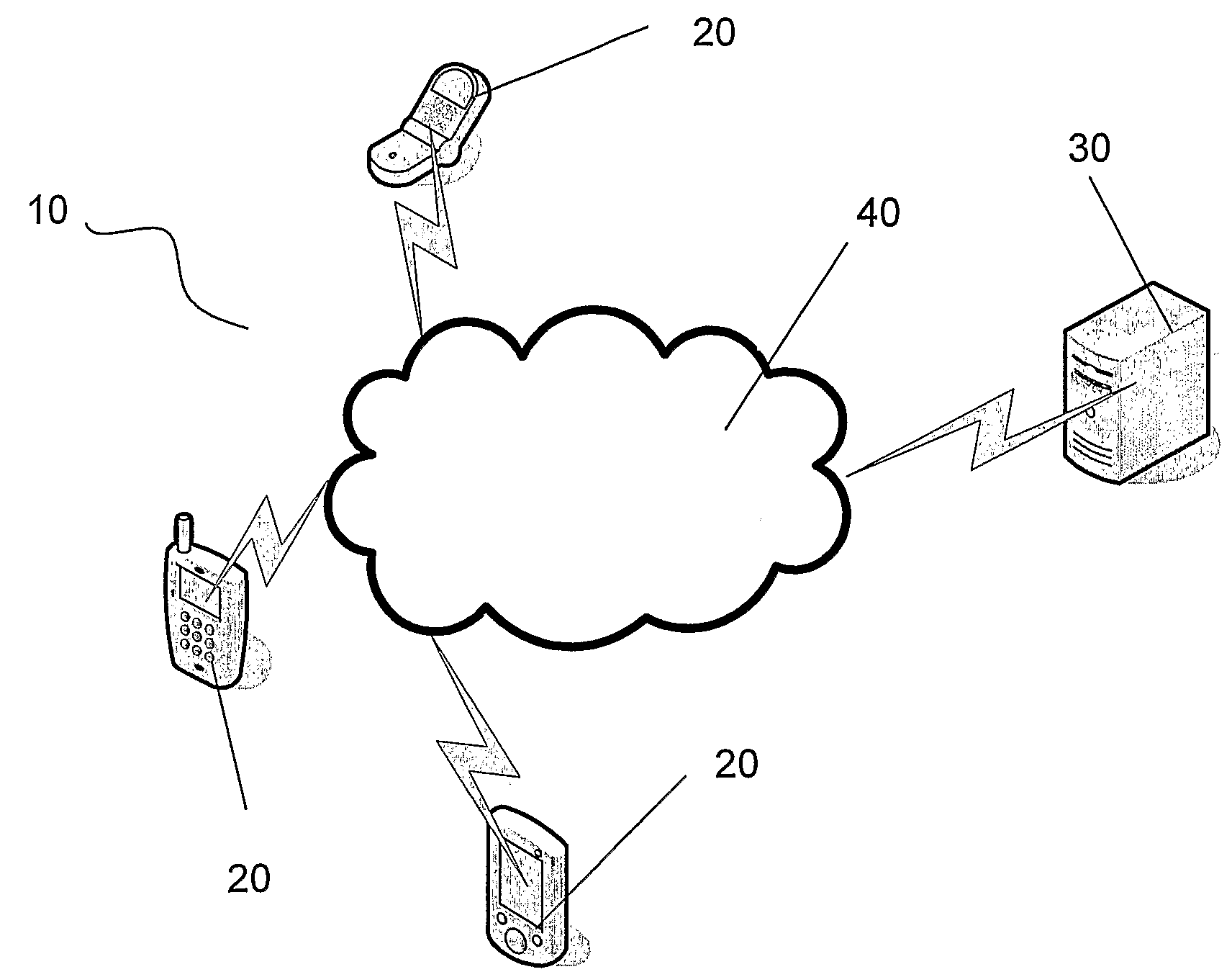 Online Search System, Method and Computer Program