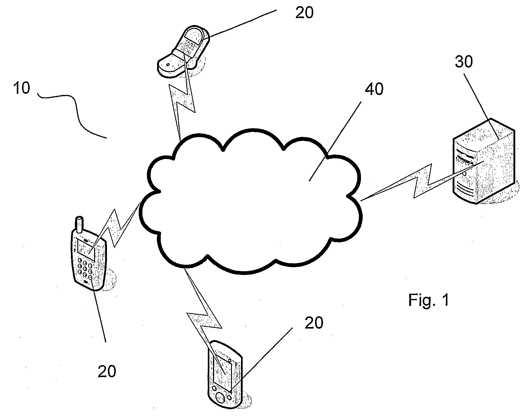 Online Search System, Method and Computer Program