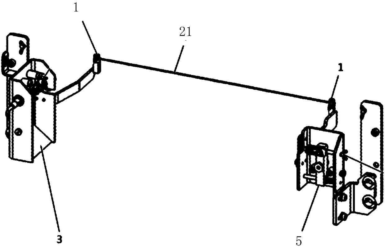 Wire cutting machine spindle alarm device and corresponding wire cutting machine