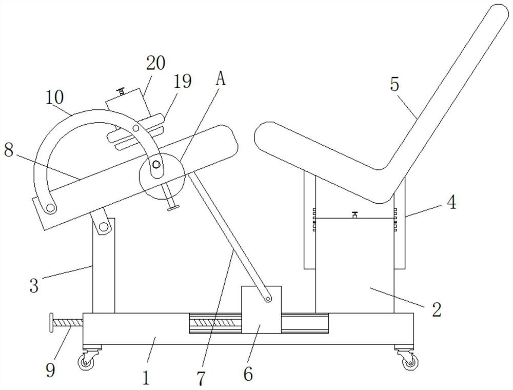 Novel auxiliary device for orthopedic treatment