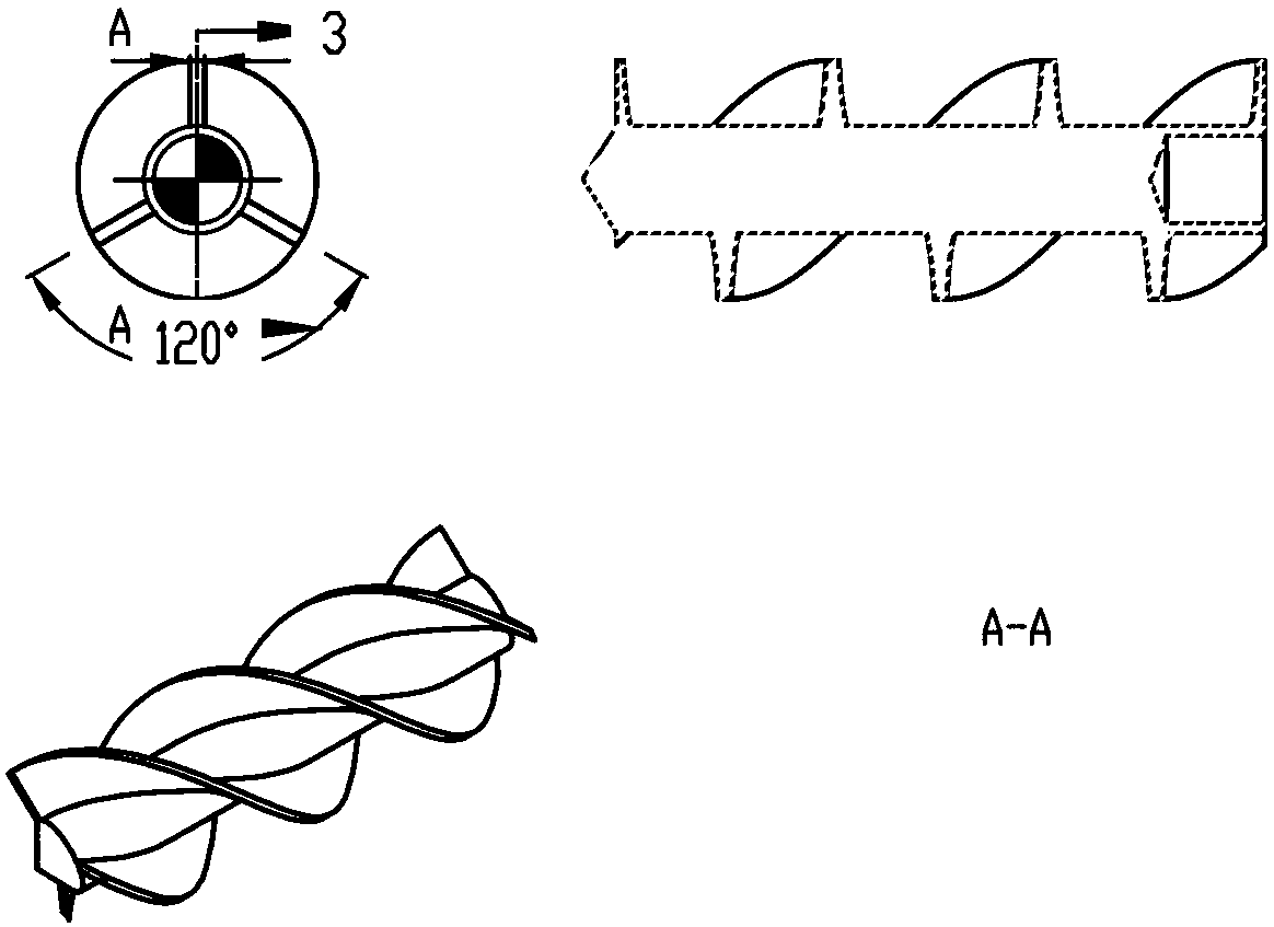 Multi-blade eddy flow phase-splitting capacitor water content measuring device