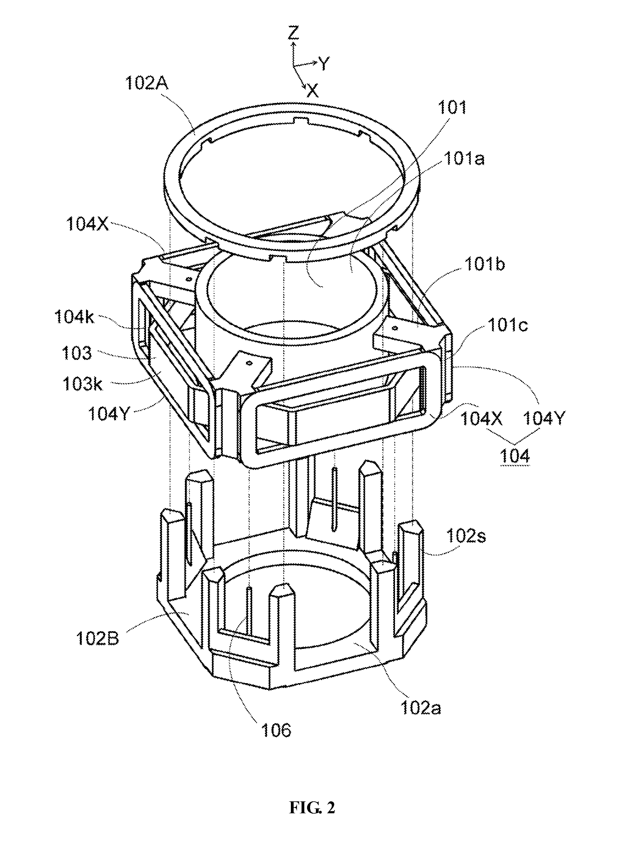 Lens driving device with image stablilizer function