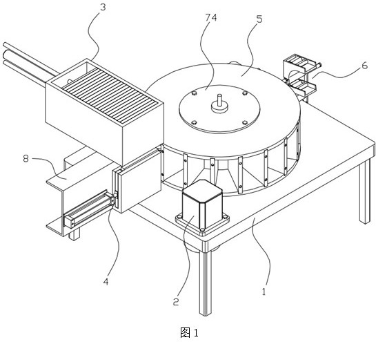 An automatic assembly device for a liquid cold plate for heat dissipation of microwave components