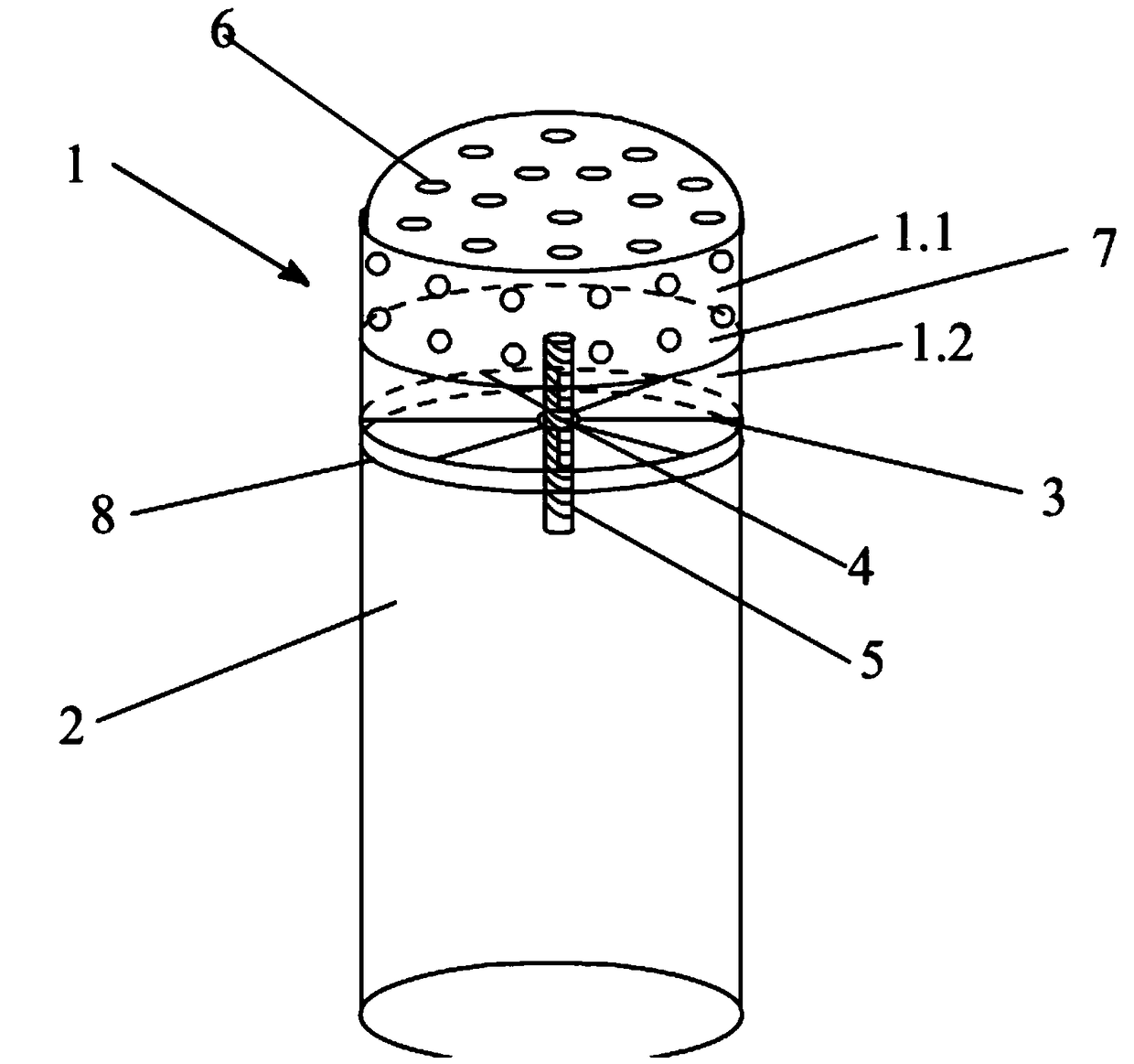 Convenient medicine application device for gynecological external-use medicine