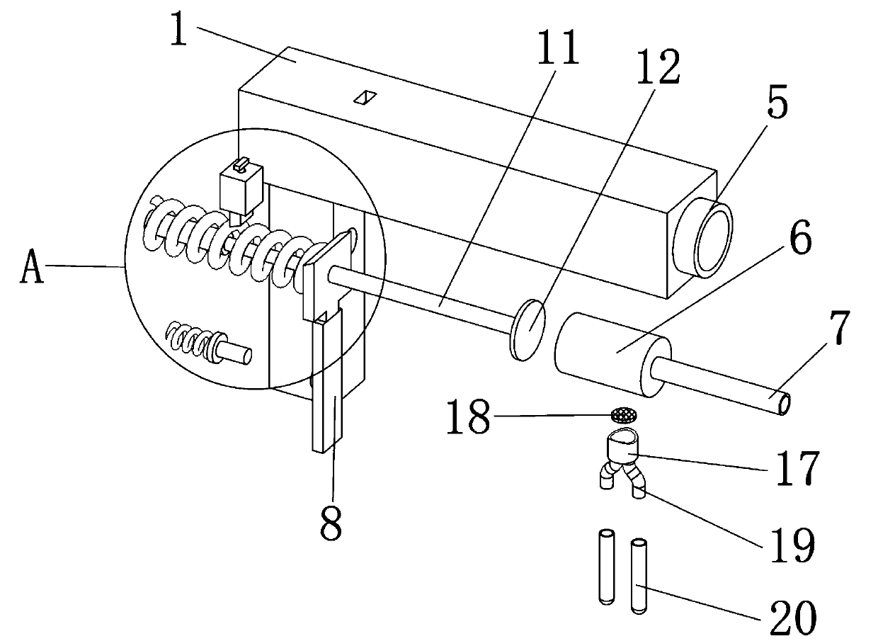 Sampling device for river sewage treatment and using method thereof