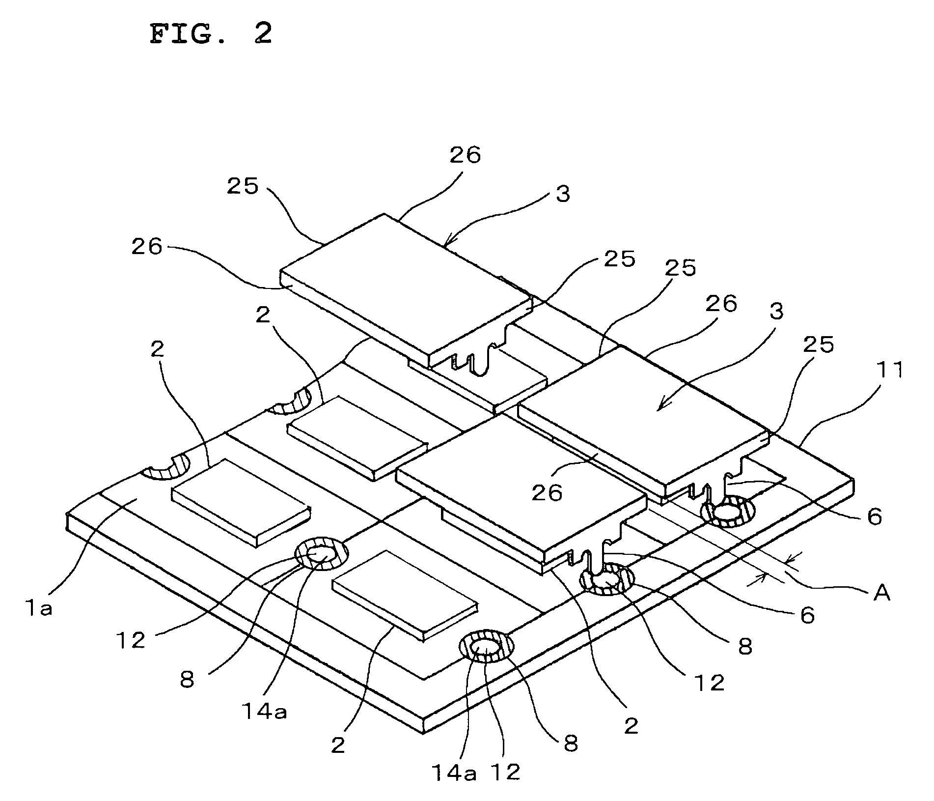 Electronic component with shielding case and method of manufacturing the same