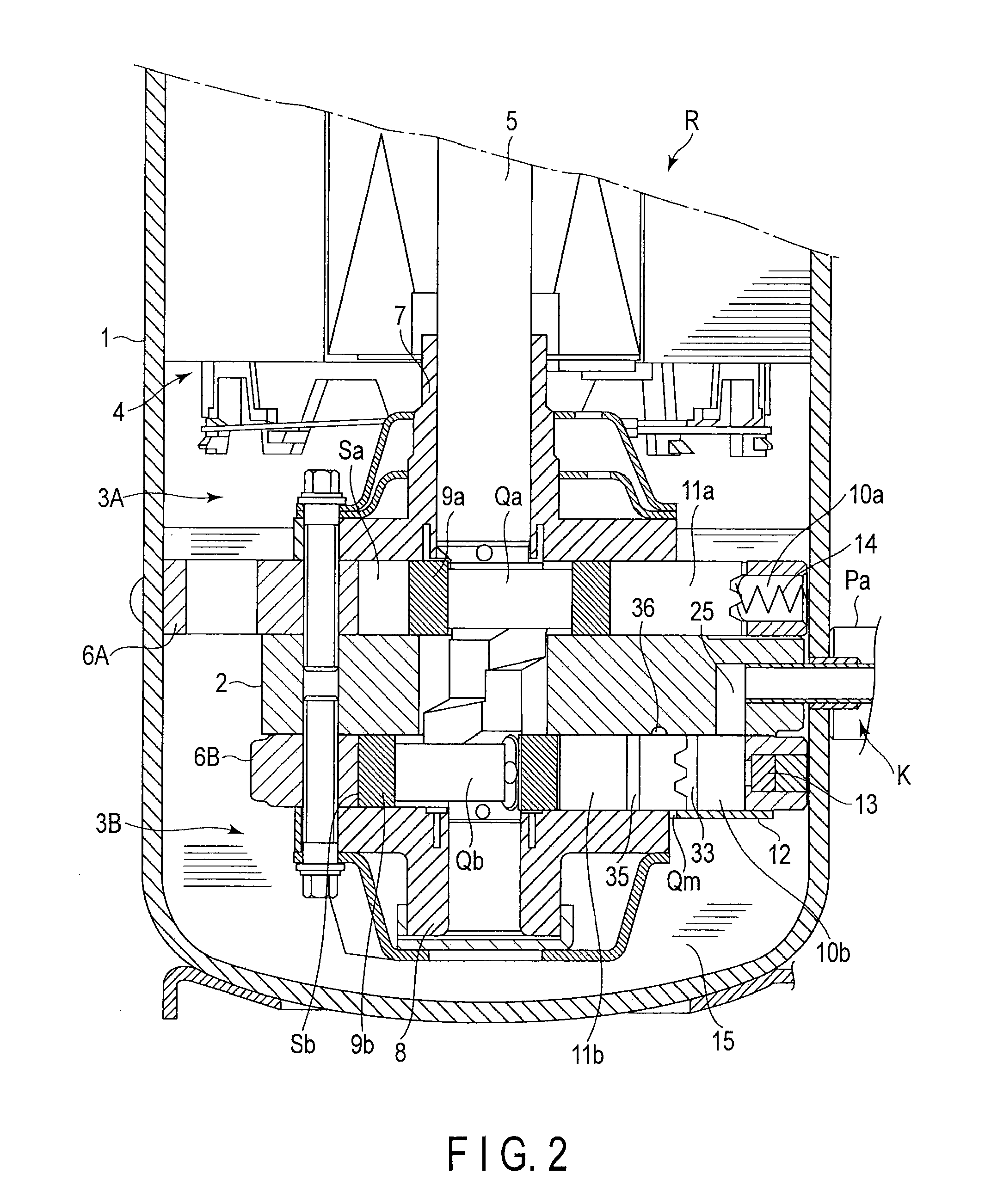 Multi-cylinder rotary compressor and refrigeration cycle apparatus