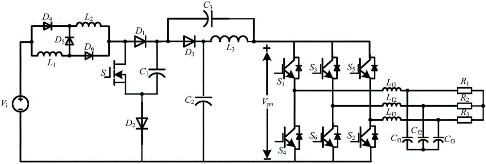 Switch inductor type hybrid quasi-Z-source inverter