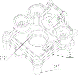 Reinforced inner support structure for refrigeration compressor