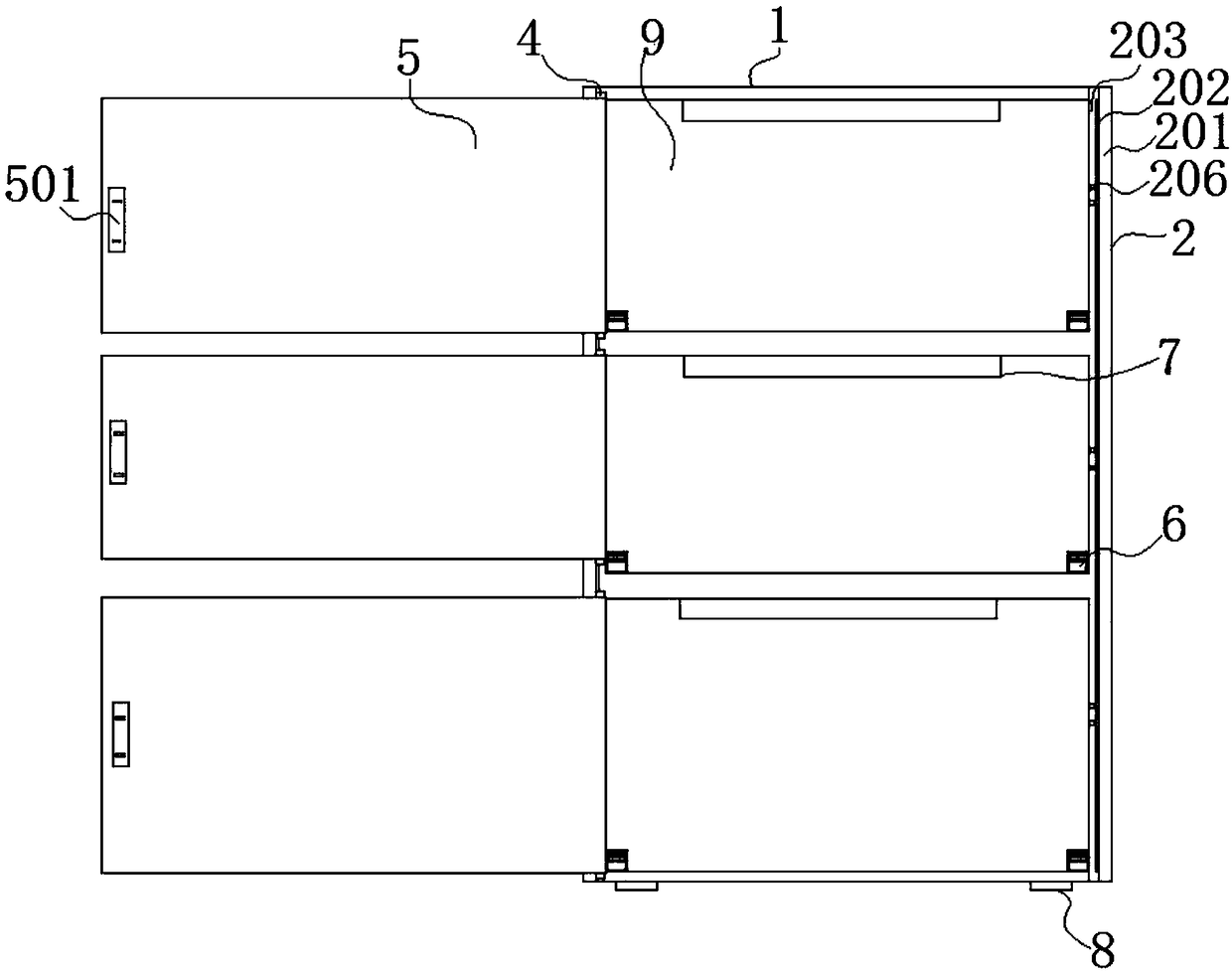 Medical file safety cabinet