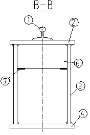 Welded-railway-type crane main beam