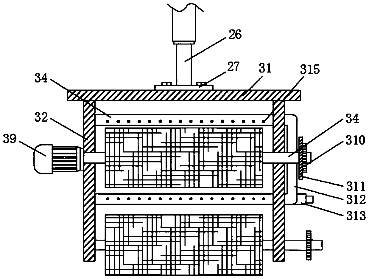 Manger cleaning equipment for livestock breeding