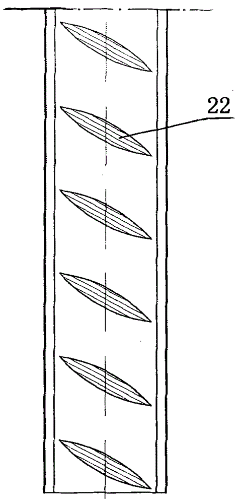 Rib-line-shaped prestressed concrete pipe pile