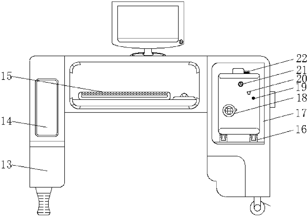 Safety protection device for computer information