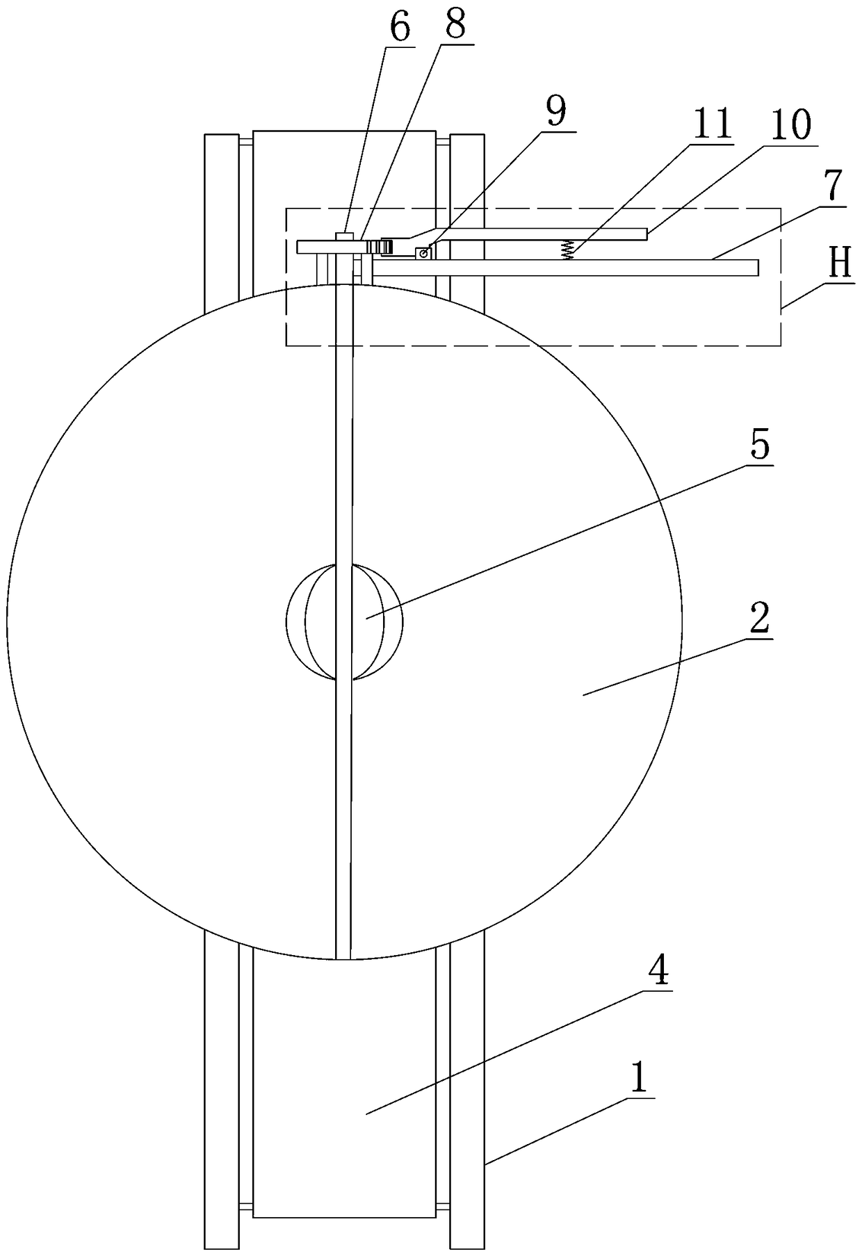 Feeding device in wire welding machine