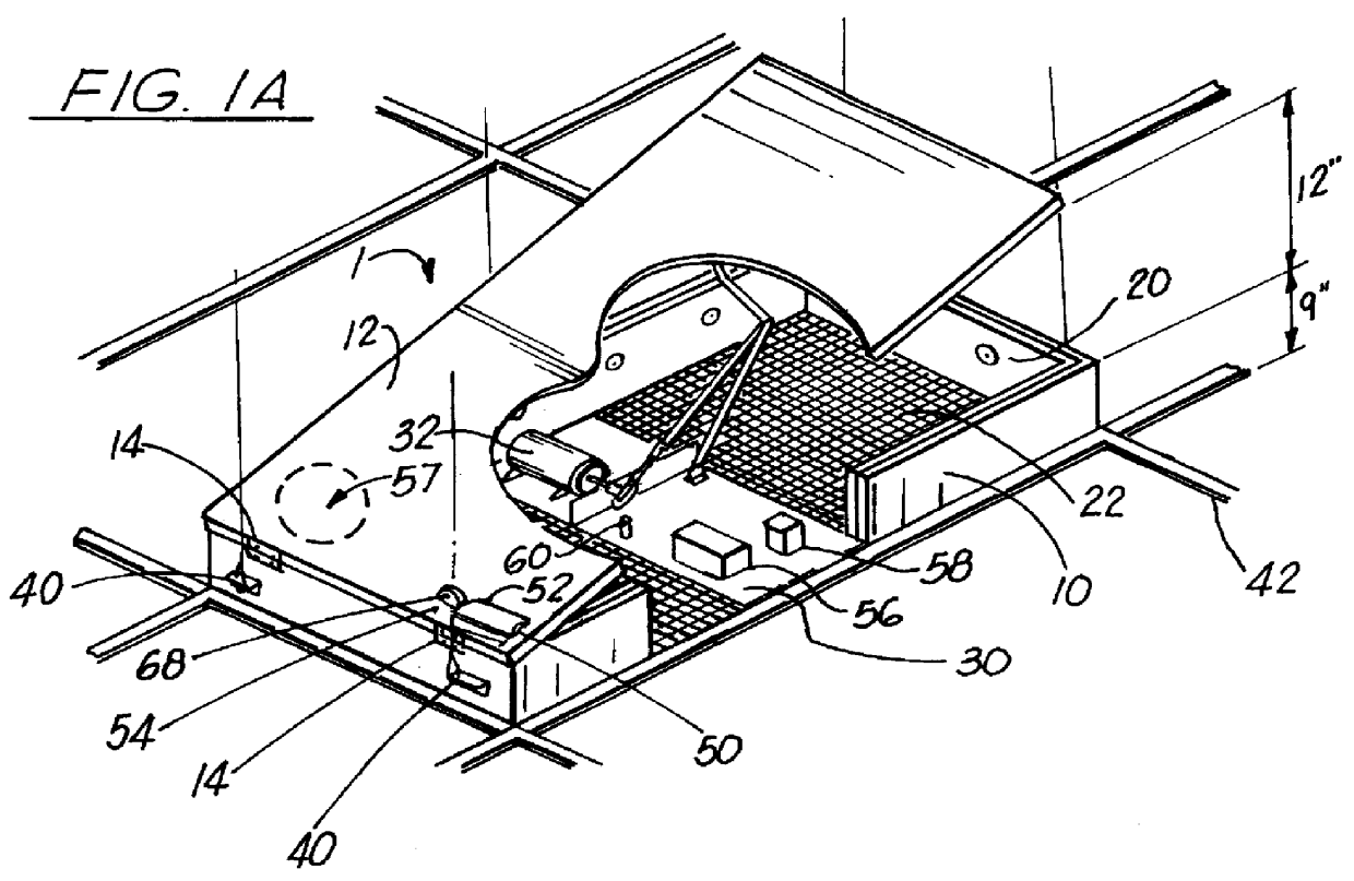 Smoke detection and ventilation system