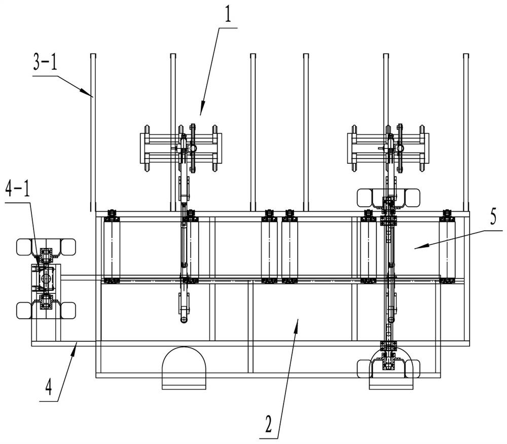 Whole-stem sugarcane feeding machine