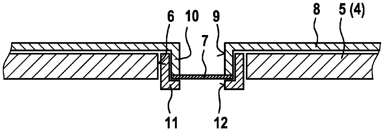 Motor vehicle having device for airborne sound acoustic sensing of surroundings of motor vehicle