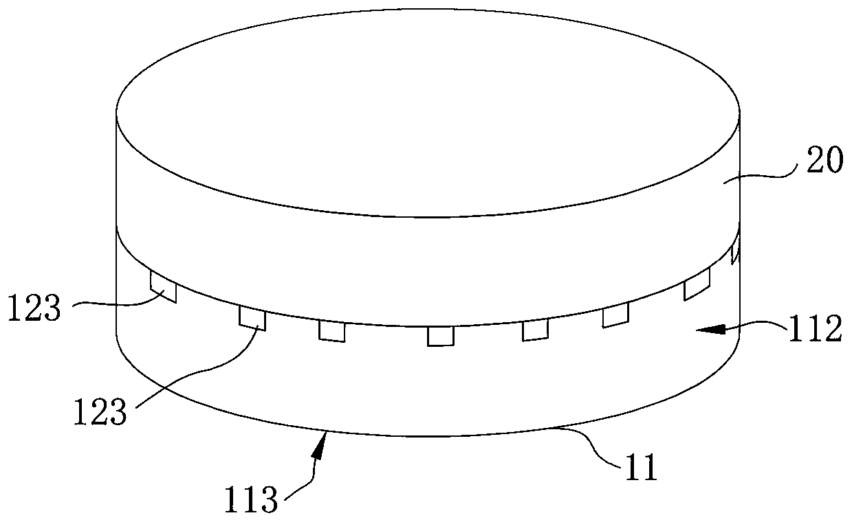 Chip cutting forming method and wafer