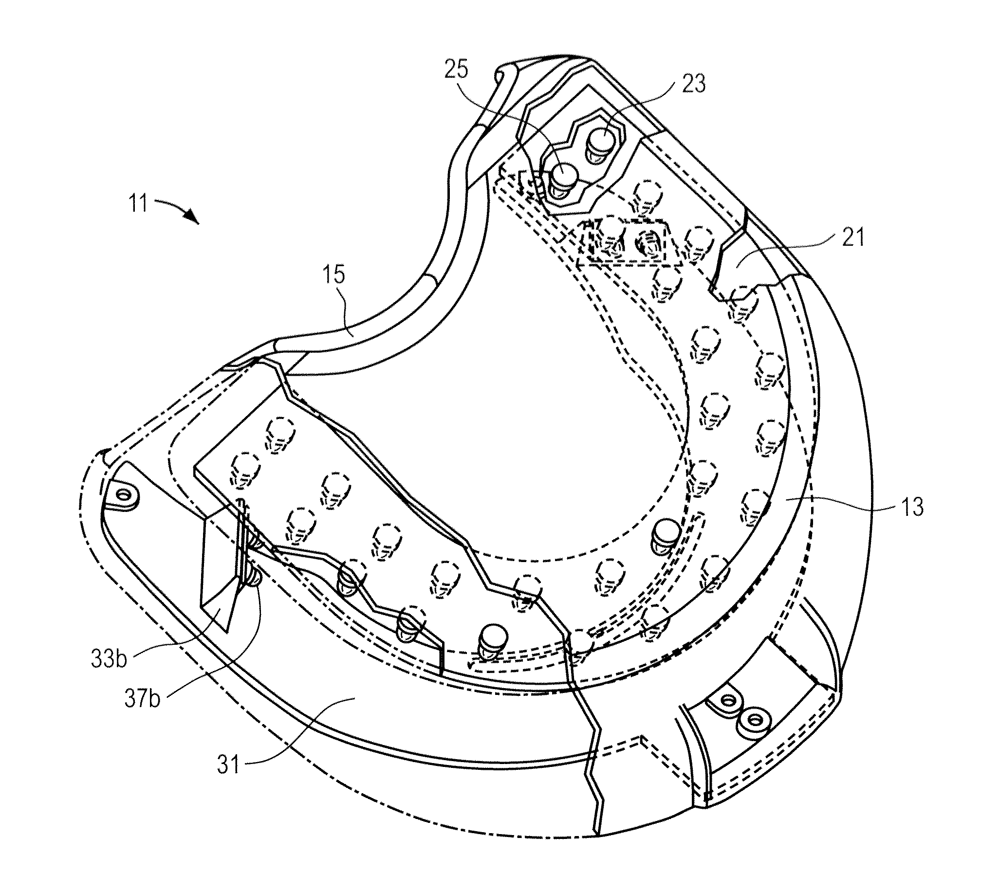 Nail gel curing apparatus