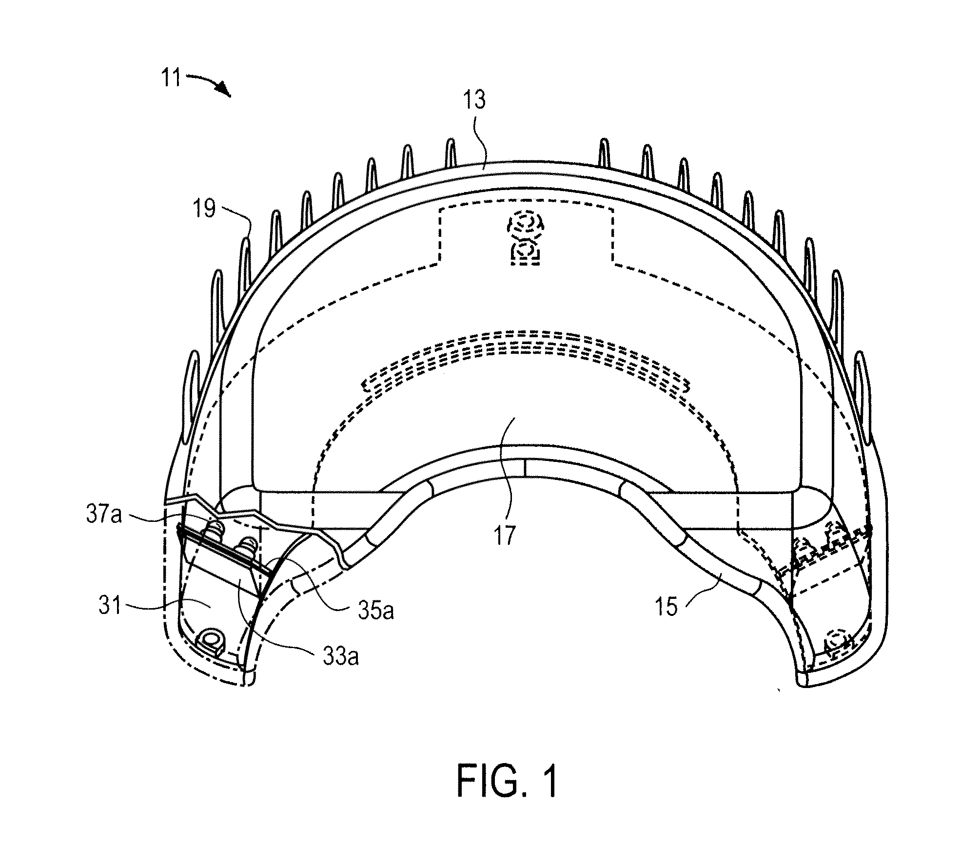 Nail gel curing apparatus