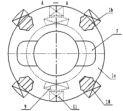 Casting technology for three-stage planetary frame of ocean platform climbing machine