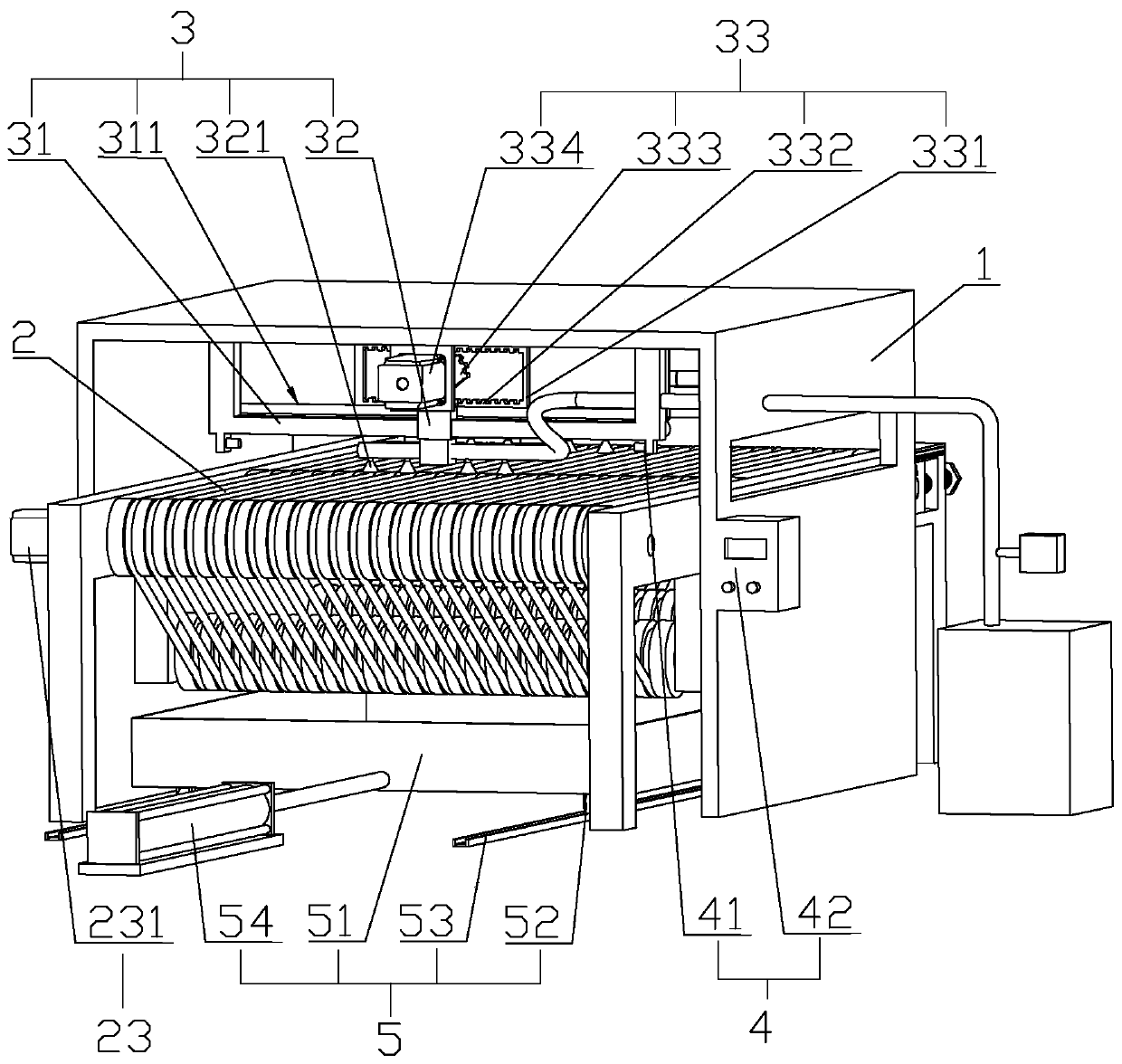 Embossed leather manufacturing technology and coating machine