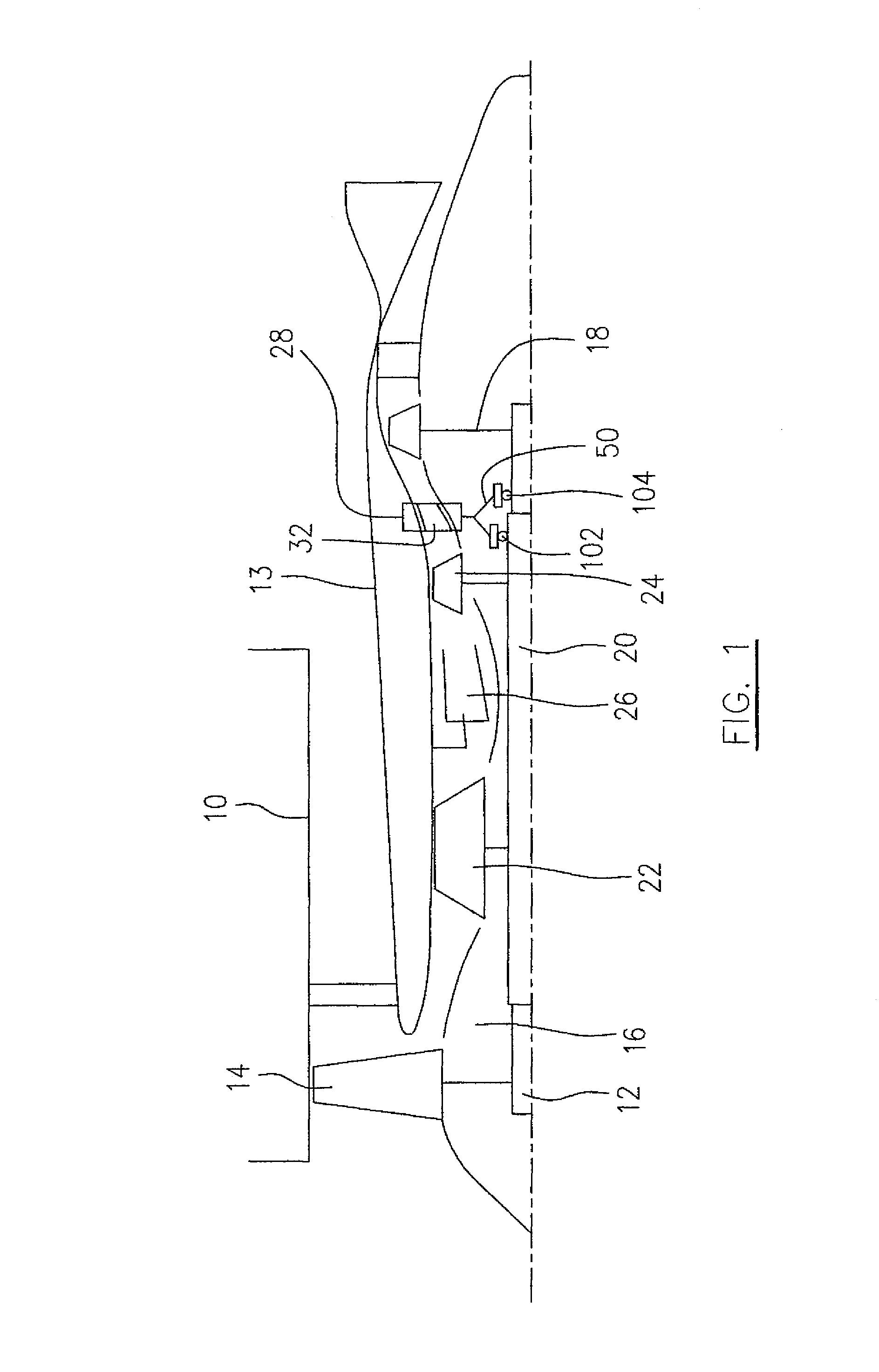 Method for centering engine structures