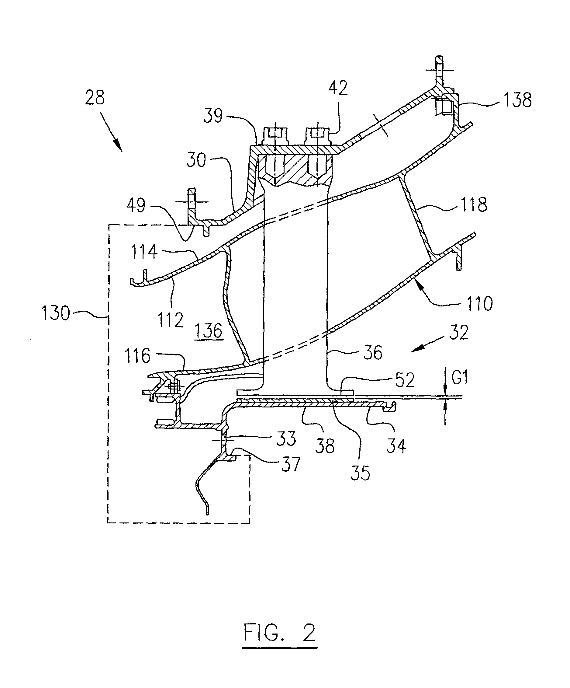 Method for centering engine structures