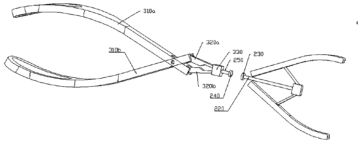 Obstetric forceps with function of attaching to infant head