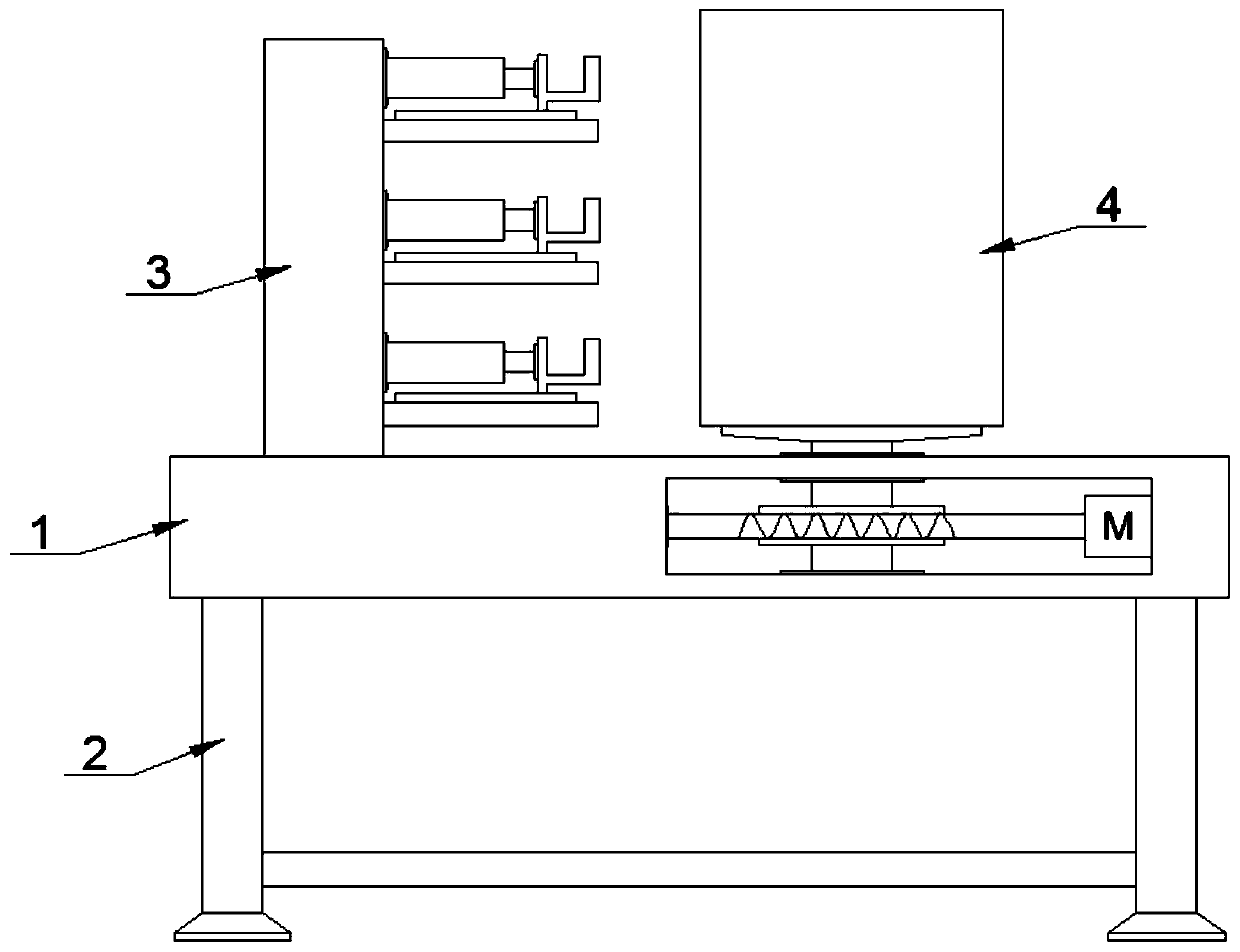 Brake abrasive disc performance detection device