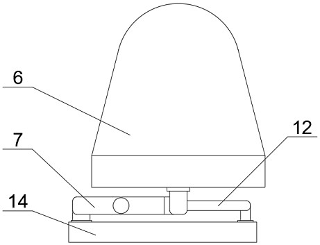 Wall drainage closestool drainage structure and mounting method thereof