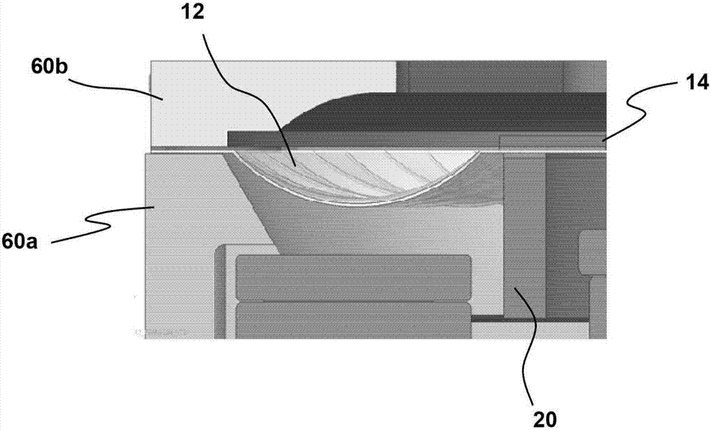 Electrodynamic transducer in ultrasonic mode