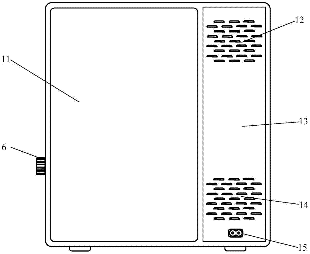 Ultrasonic aflatoxin extraction device