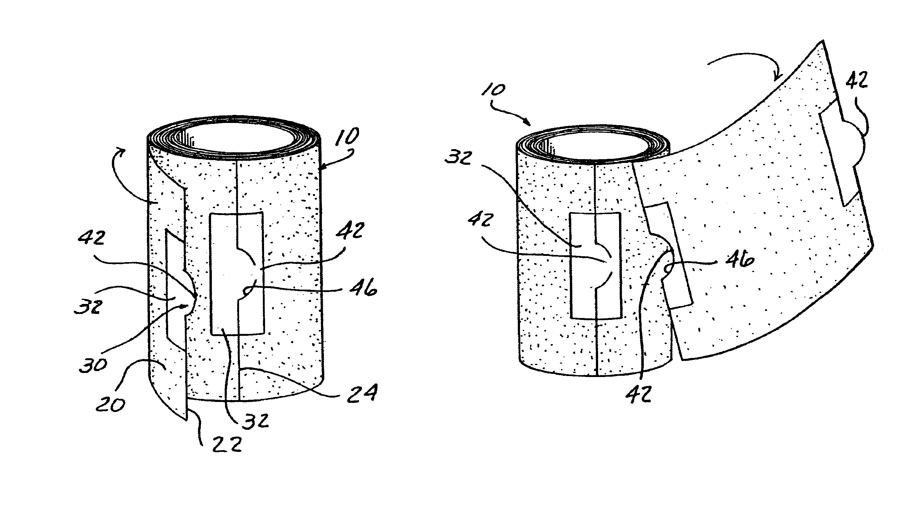 Lint removal apparatus with pull tab for adhesive coated sheets