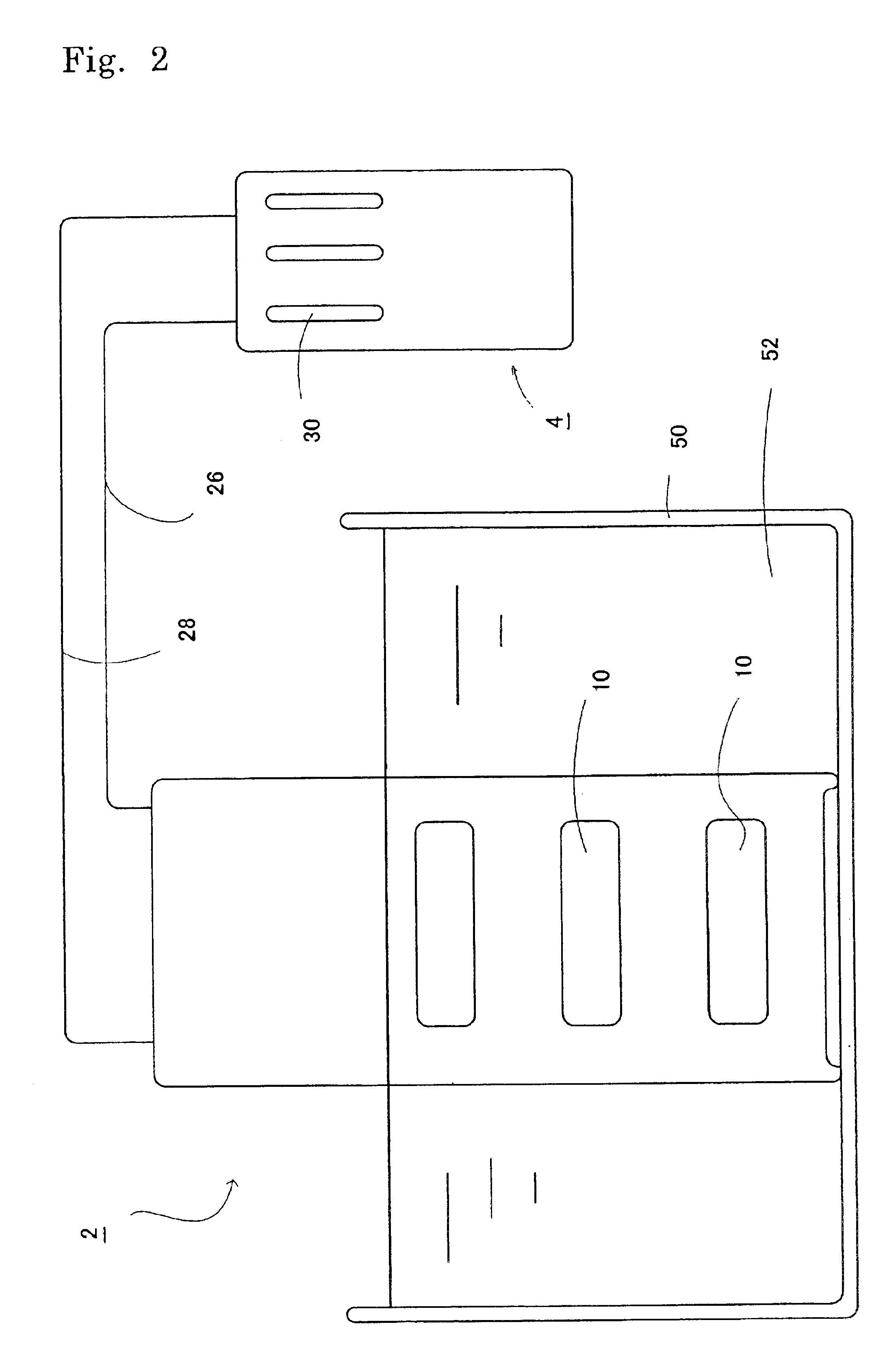 Device for producing electrolytic water and process for producing electrolytic water