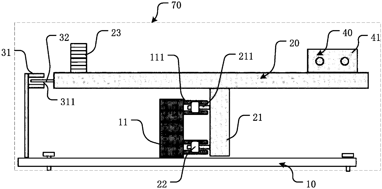 [mu]N-level microthrust testing system and testing method