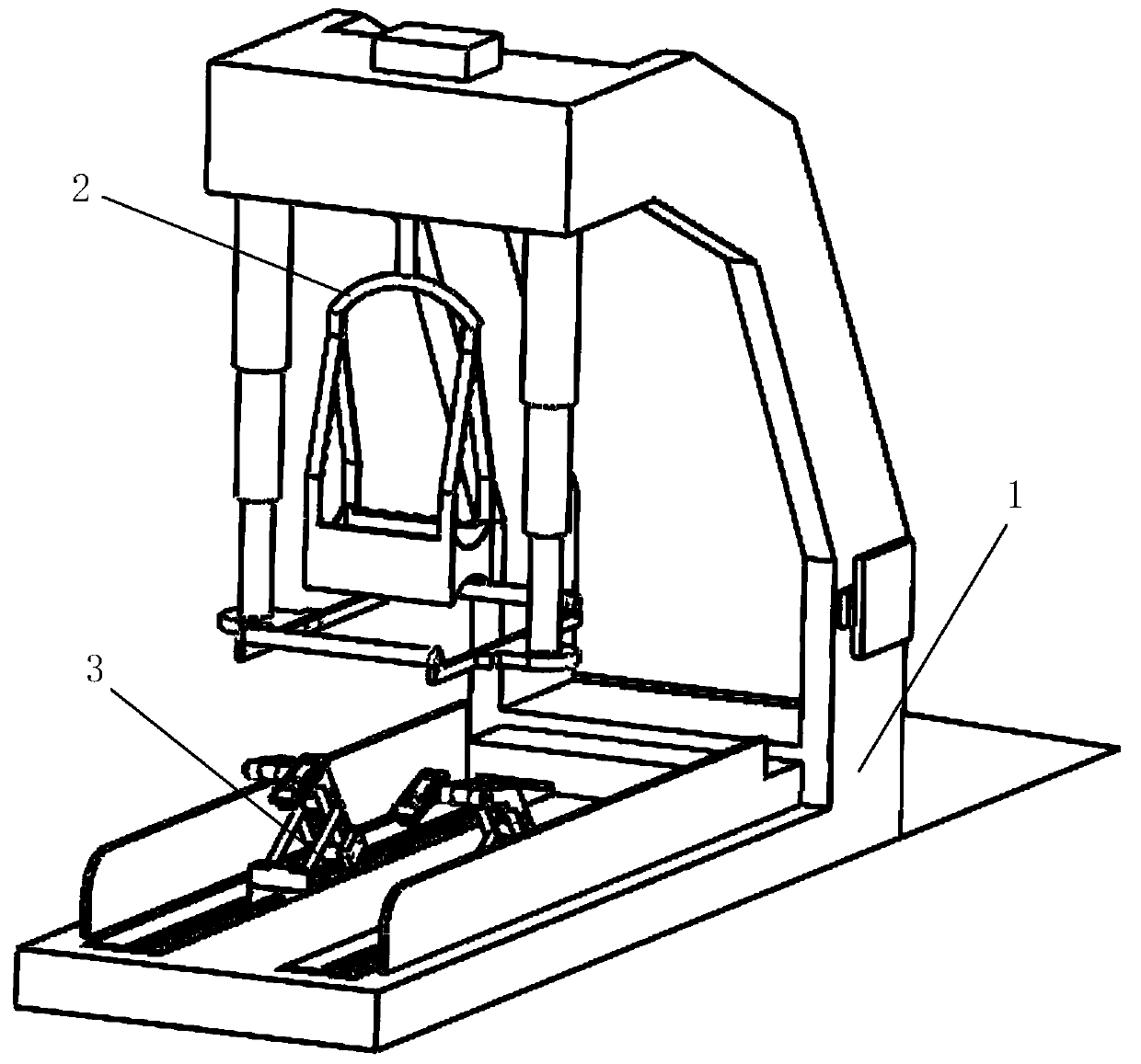 A weight-reducing gait rehabilitation training robot