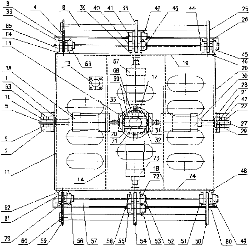 Special fixture used for stacking robot of continuous casting production line of aluminum ingots