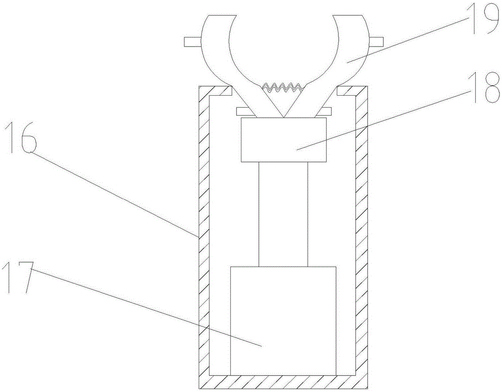 Plastic pipe surface treatment device